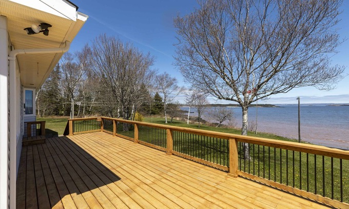 Saint John Maison | Oceanfront Bungalow on the Bay. 3 Bed 2 Bath with a large treed lot.
