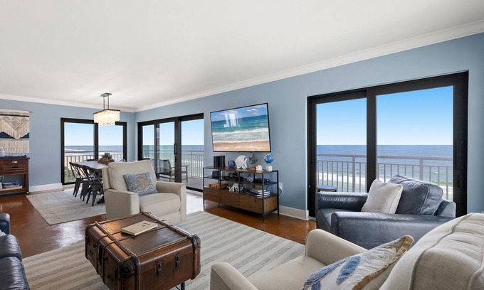New Smyrna Beach Copropriété | 🏖️Oceanfront Penthouse | Gorgeous Views | Shorehom by the Sea 75🏖️