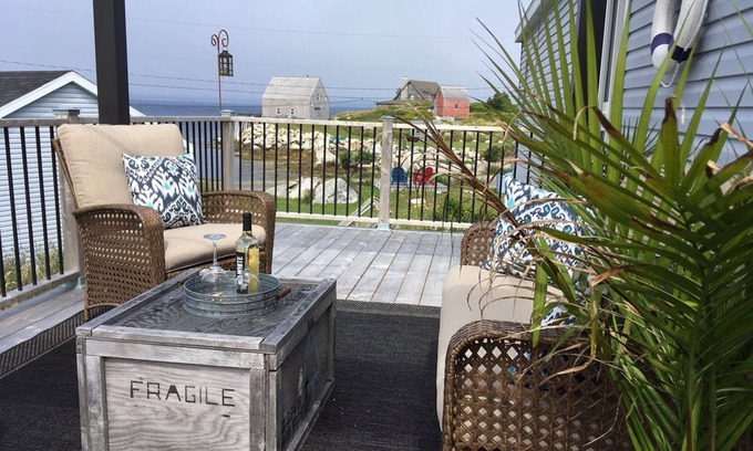 Peggy's Cove Cottage | Oceanside Cottage, spectaculaires couchers de soleil, près de Peggy's Cove