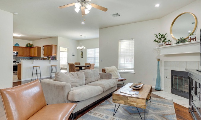 Oklahoma City Maison | OKC Home Near Hospital & Tinker AFB: Work Remote!