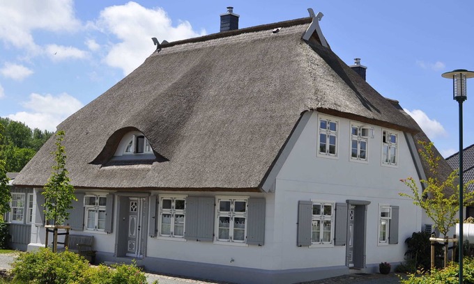 Glowe Maison | Vieux Katen Glowe - Demi-chambre 1 de Stürmann: FHH dans la chaumière, détails romantiques