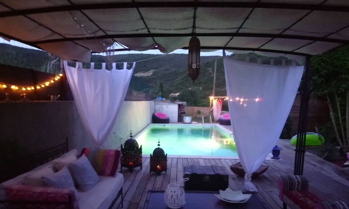 Saint-Ferreol-Trente-Pas Maison | Ancienne bergerie avec piscine et jacuzzi privés-12 à 16 personnes
