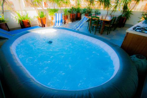 Ladispoli Appartement | Old Style by the sea, roof terrace with pool and kitchen, Ladispoli