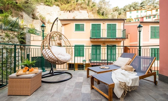 Portofino Appartement | Olive Bay Terrace in Portofino - 5min from Piazzetta