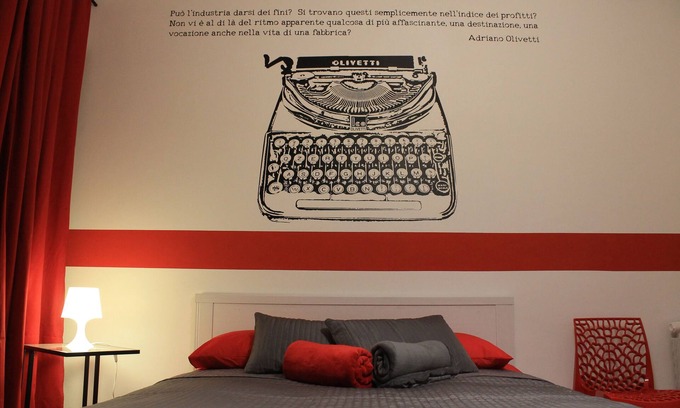 Ivrea Maison | Chambre « Olivetti » - avec salle de bain partagée
