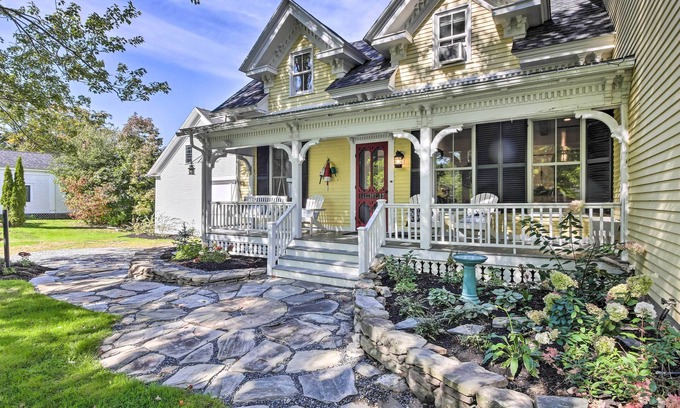 Jefferson Maison | On-Site Pond: Spacious Family Home in Jefferson!