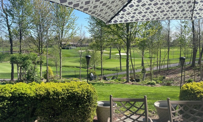 Dublin Maison | On the course! Rental for The Memorial Tournament. 7,000 sq ft. Bar!