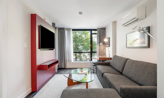 Downtown Vancouver Hôtel | Appartement moderne et entièrement meublé avec une chambre dans le centre-ville de Vancouver