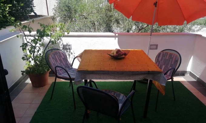 Dajla Appartement | Appartement d'une chambre avec la terrasse Dajla, Novigrad (A-6935-a)