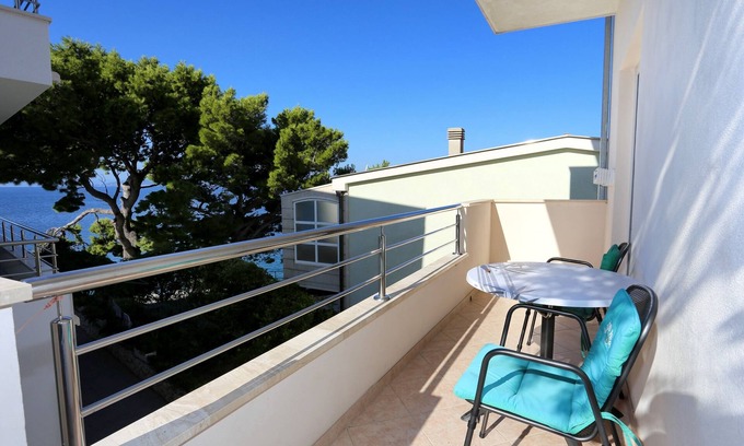 Promajna Appartement | Appartement d'une chambre prés de la plage Promajna, Makarska (A-2605-b)