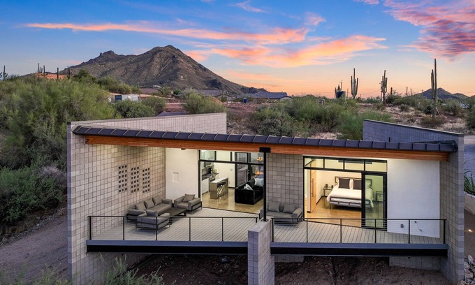 Cave Creek Maison | One-of-a-Kind Modern Masterpiece - Incredible Views, Privacy and Right in Town!