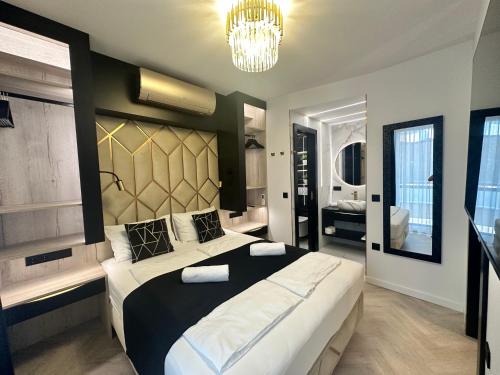 Keszthely Appartement | Onyx 2 hálószobás apartman privát finn szaunával és 2 fürdőszobával