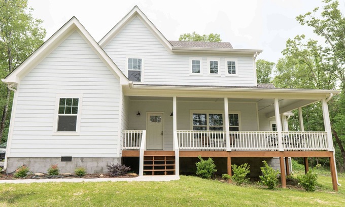 Lookout Mountain Maison | NOUVELLE maison de montagne, porches paisibles