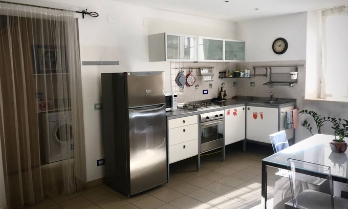 Pescara Appartement | L'espace ouvert au centre à quelques pas de la mer