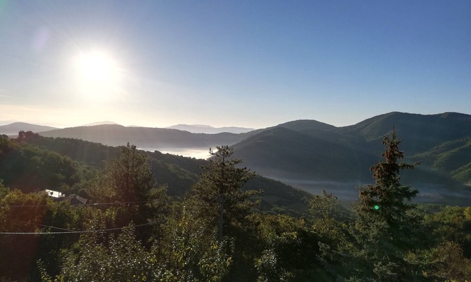 Pieve di Chio Appartement | Organic farm with a wonderful view! Large rooms and large pool. Alpaca hikes