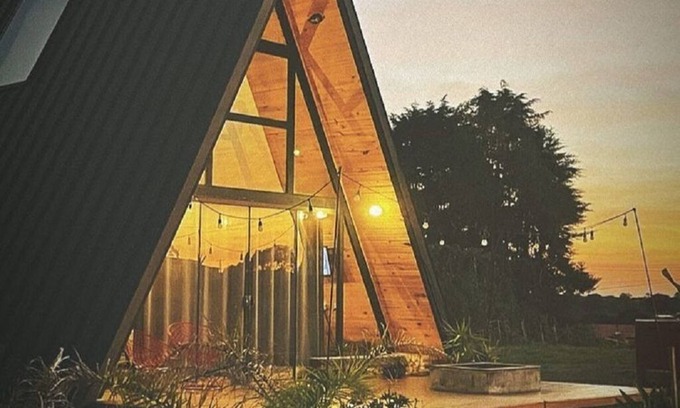 Itaara Cabine | Orion Cabin with hot tub and fireplace