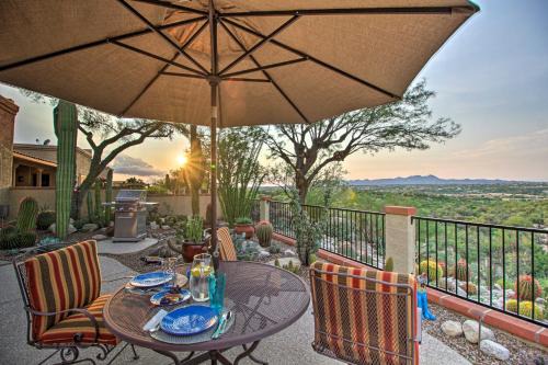 El Conquistador Maison | Oro Valley Getaway with Patio, BBQ and Mountain Views!