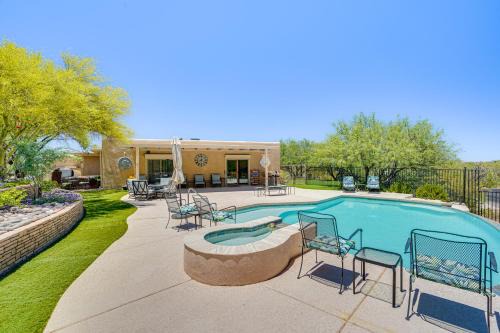 Oro Valley Maison | Oro Valley Retreat with Pool and Breathtaking Views!