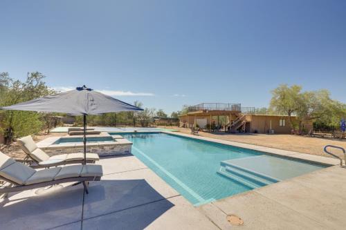 Rancho Verde Maison | Oro Valley Retreat with Pool, Spa and Rooftop Views!
