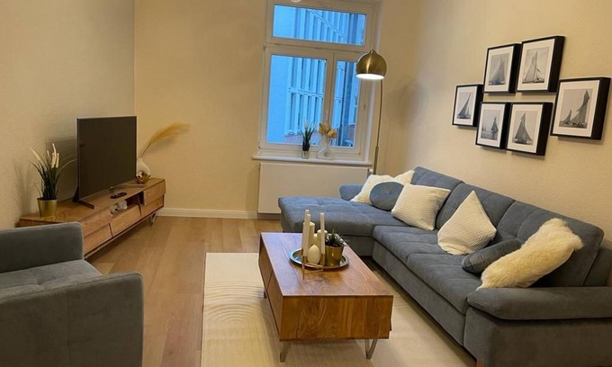 Stadtmitte Appartement | Ostseekrabbe - Luxus Apartment Ostseekrabbe - Ruhige 3 Raum-whg