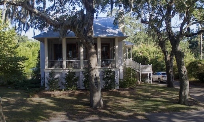 Henderson Point Maison | Our Beach House with a pool. Beach walks steps away or relax with a beach view.
