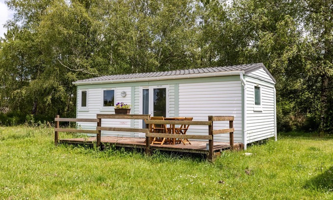 Queyrac Location De VR | Hôtellerie de plein air, pêche et détente au Lac d'Isachris à Queyrac dans le Médoc - Mobilhome 4