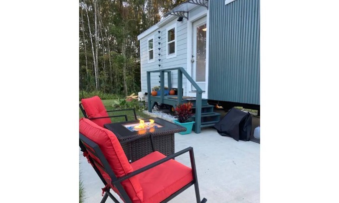 Reddick Maison | Owl's Nest Tiny Home, Golf Cart, and Surprises!