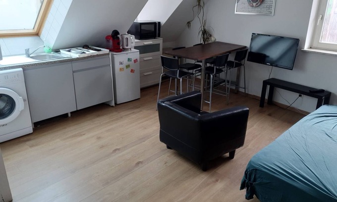 Neudorf Ouest Appartement | #p55 : 3 Pièces Lumineux et Calme sur les Toits à Neudorf Proche Centre Ville