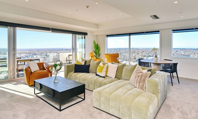 Christchurch City Centre Appartement | Pacific Horizon - Luxury Sky Suite 19th Floor City Views