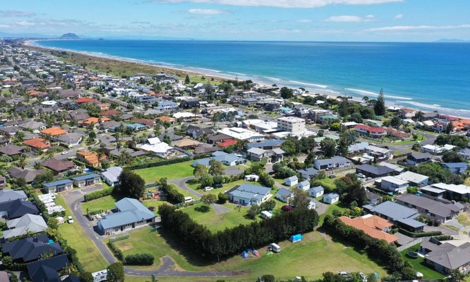 Papamoa Beach Station Balnéaire | Pacific Park Christian Holiday Camp
