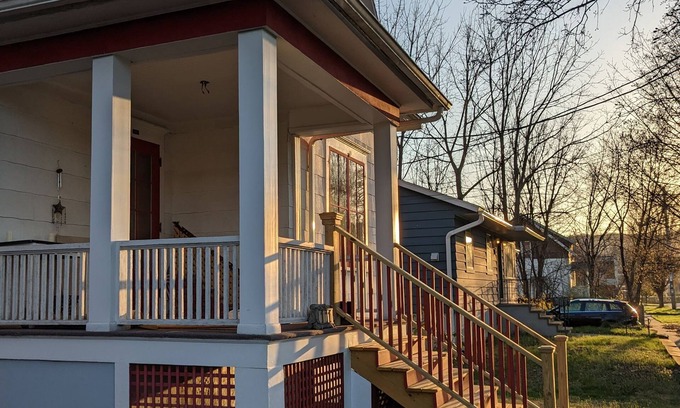 Ithaca Maison | Paddock House Natural Area Gem! Covered parking. Fenced yard. Access Ramp. Peace