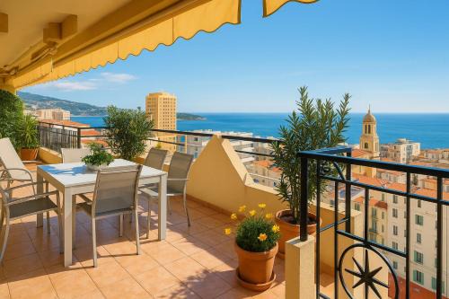 Bagnolet Appartement | Palais Florentin - Prime location -150m Casino gardens - Panoramic Sea View - Large Terrace - Parking