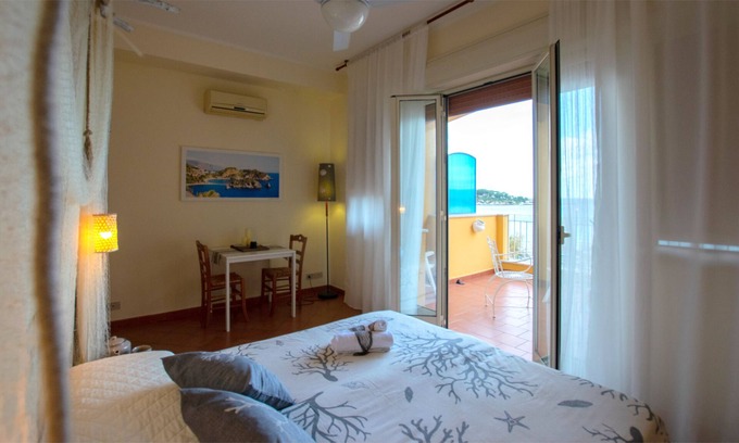 Sferracavallo Appartement | Palerme, quartier central de Sferracavallo - Mondello, terrasse exclusive avec vue sur la mer