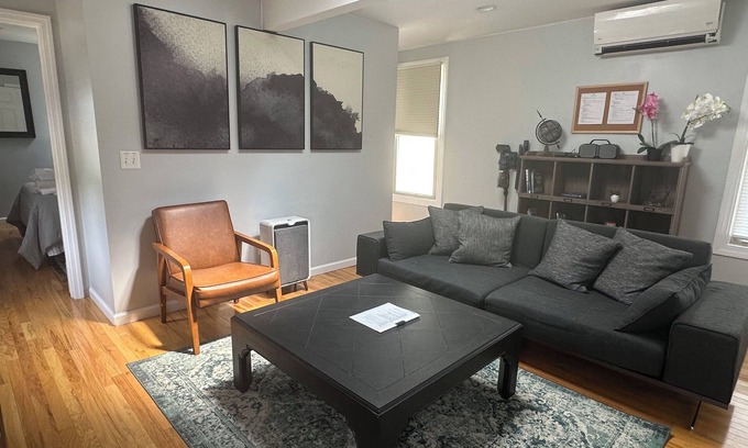 Dobbs Ferry Appartement | Palisade Suite -Cozy 1-bdr Dobbs Ferry-30 min from NYC- AC & Hudson River views