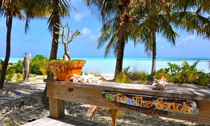 Spanish Wells Maison | Palm 22 - Cottage front de mer avec vues spectaculaires / Plage