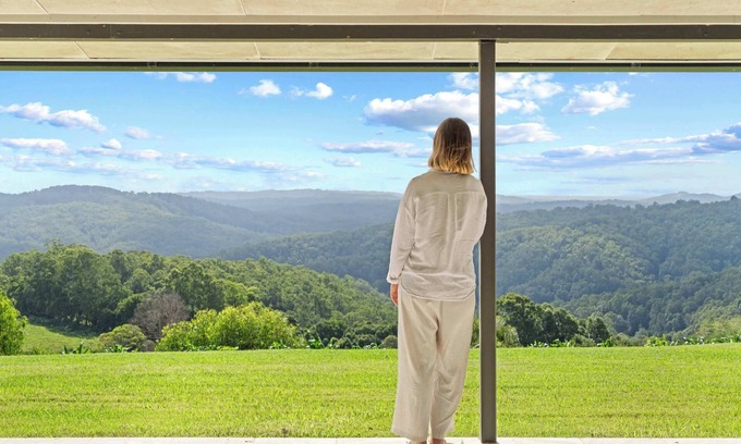 Bald Knob Appartement | Panorama Farm - 3BD Hinterland Hideaway