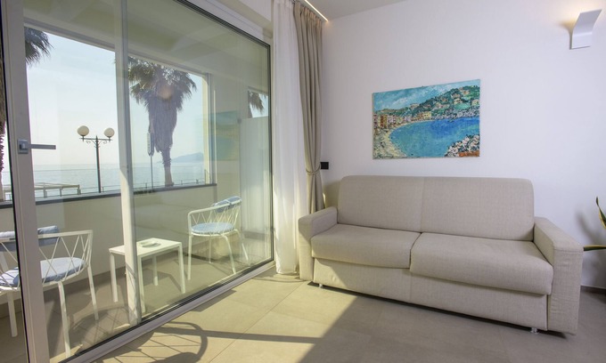 Sestri Levante Copropriété | Panorama sea view apartment - 5 minutes from the beach