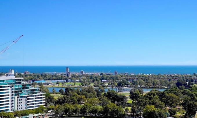South Yarra Appartement | Luxury Fawkner Residence | Panoramic Bay & City Views
