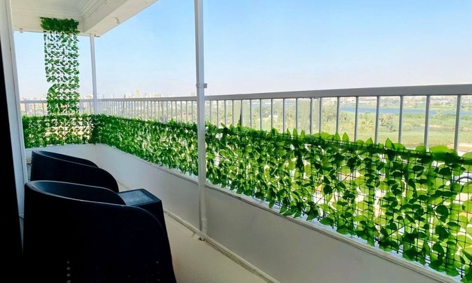 Giza Appartement | Panoramic Nile and pyramids view vintage apartment