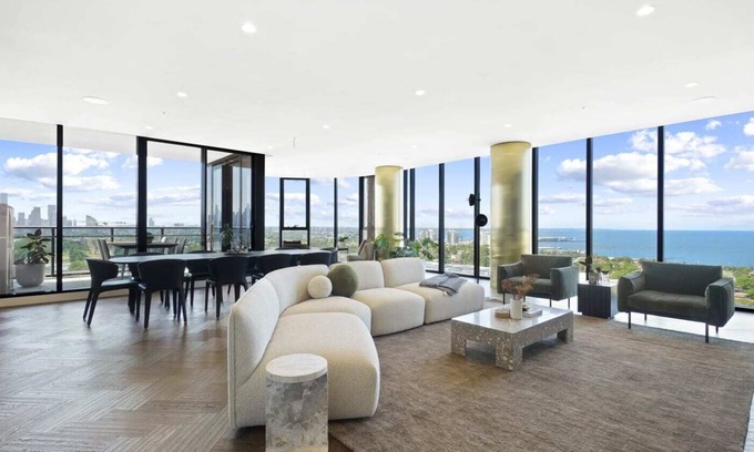 Port Melbourne Appartement | Panoramic Penthouse S
