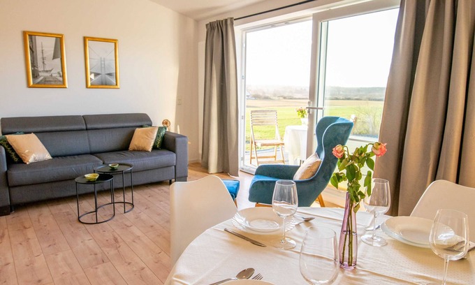 Zarrendorf Appartement | Panoramic view 1 - Landhaus Wiesenblick