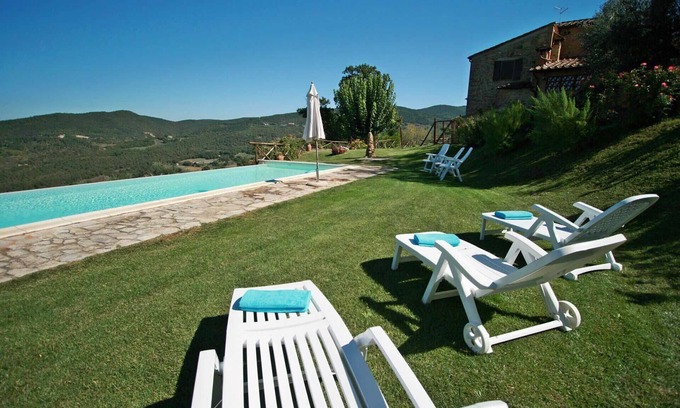 Radicondoli Maison | Villa toscane avec vue imprenable, piscine privée à cinq minutes à pied du village