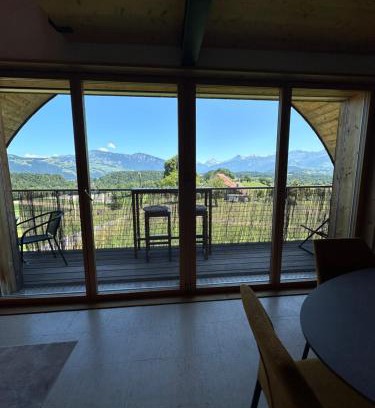 Zwieselberg Appartement | Panormamablick, NH Spiez, 10 min vom Thuner See