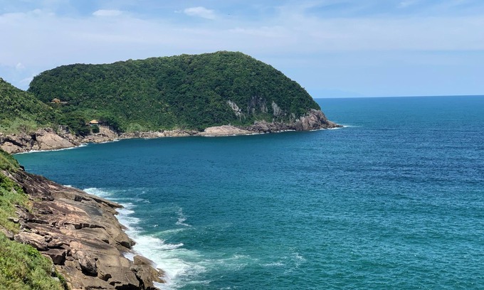 Peninsula Appartement | Mais linda vista do Guarujá - Penhasco das Tartarugas.