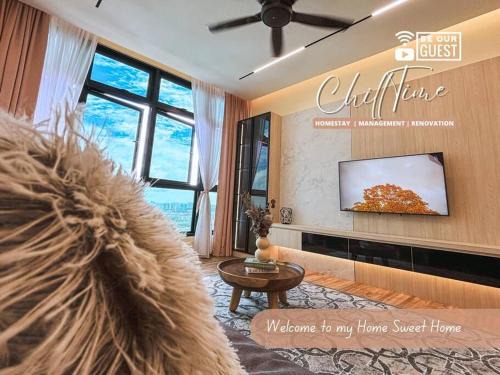 Taman Bukit Mewah Appartement | Paradigm Residence SUPERVIEW x2Netflix 5G by ChillTime Homestay