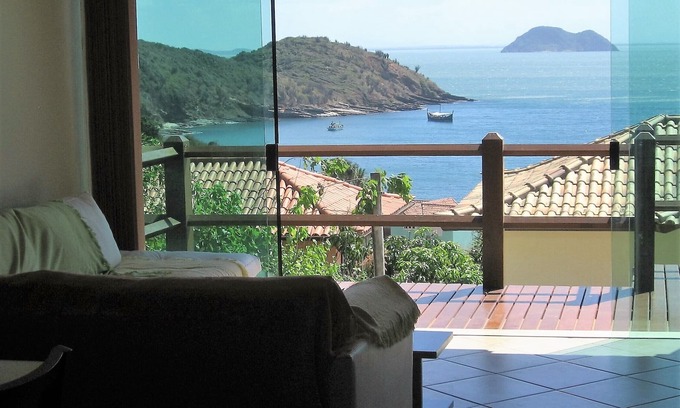 Joao Fernandes Copropriété | LE PARADISIE VUE PAR doSOLnoMAR-CONDOM W / POOL - à seulement 70m de LA MEILLEURE PLAGE DE BÚZIOS