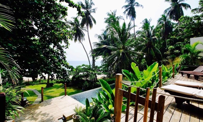 Dickwella Villa | Paradise Cove - Villa en front de mer avec piscine à débordement