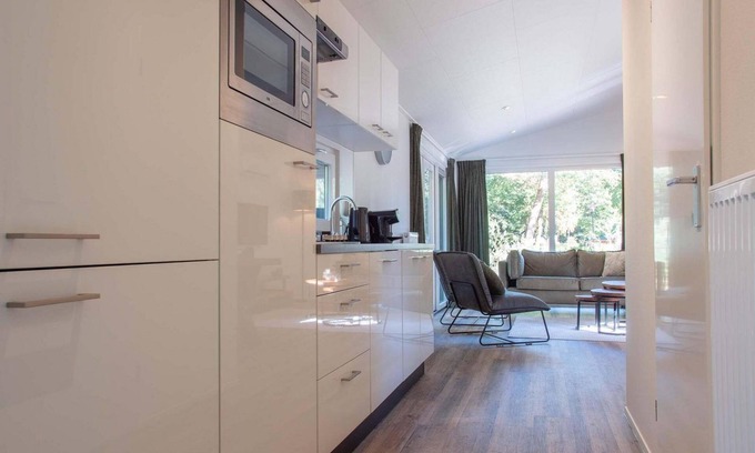 Ede Chalet De Ski | ✓ Parel at Bospark Ede ✓ Holiday home for 4 people ✓ Located in Ede (Gelderland) ✓ Holiday resort in the Veluwe region ✓ Book directly at the resort