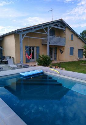 Virazeil Maison | Parentale Pradère avec piscine