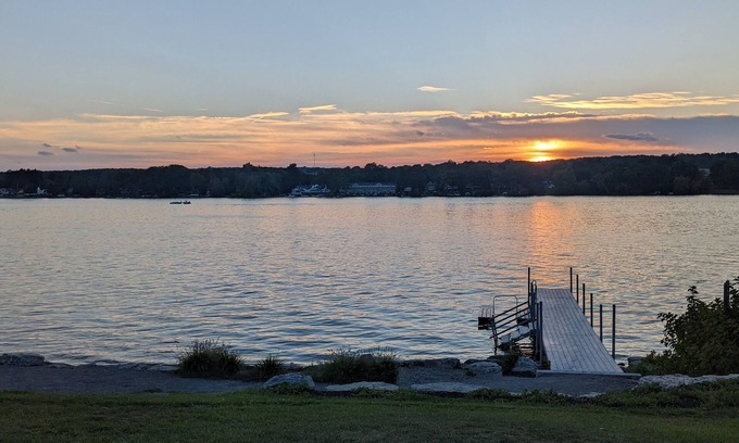 Perry Maison | Park model unit #1 for rent by Silver Lake NY